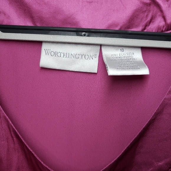 Silk blouse Worthington - Picture 2 of 5